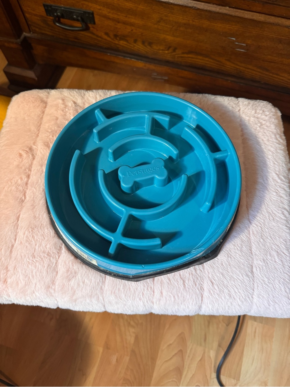 Slow Feeder Dog Bowl - Teal